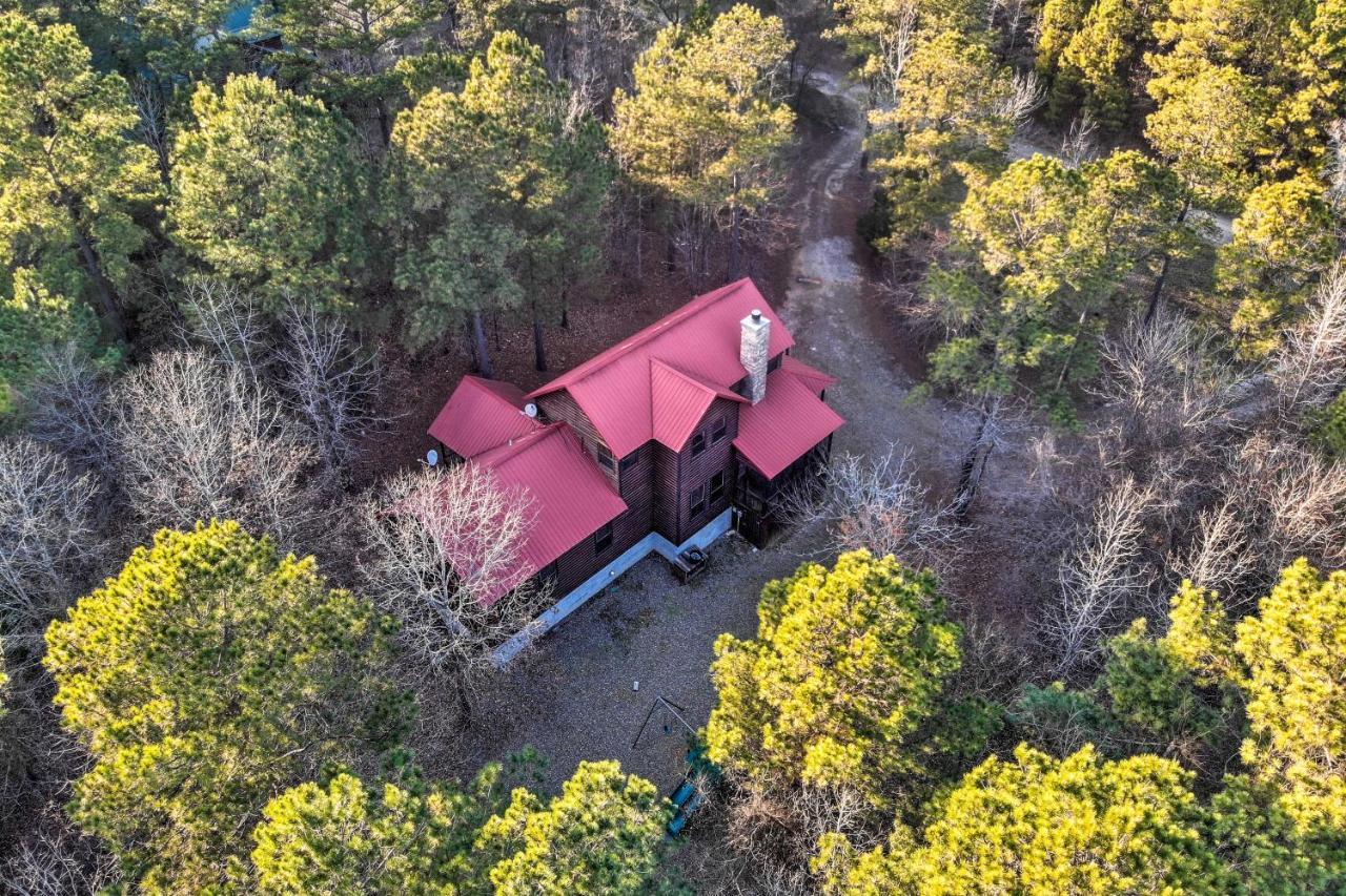 Broken Bow Cabin With Deck, Hot Tub And Fire Pit! Ngoại thất bức ảnh