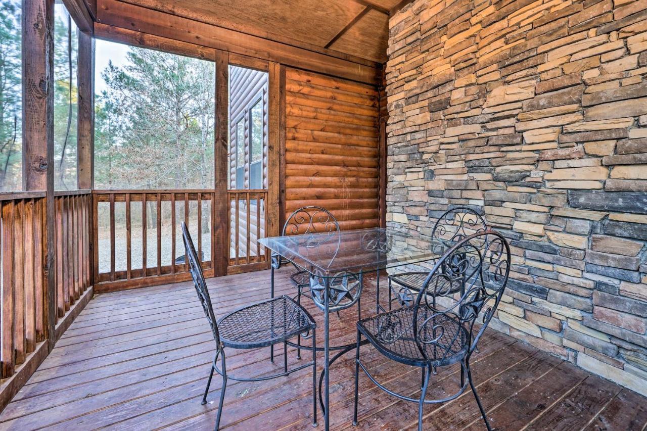 Broken Bow Cabin With Deck, Hot Tub And Fire Pit! Ngoại thất bức ảnh
